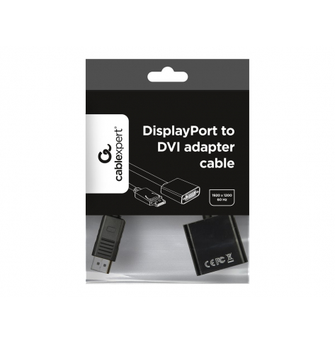GEMBIRD A-DPM-VGAF-02 adapter displayport 1.1->VGA, na kablu, czarny