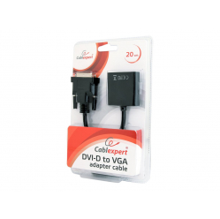 GEMBIRD AB-DVID-VGAF-01 adapter DVI-D/VGA (24M/15F) czarny, blister