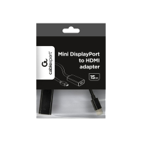 Adapter GEMBIRD A-MDPM-HDMIF-02 mini displayport 1.1 / HDMI na kablu czarny