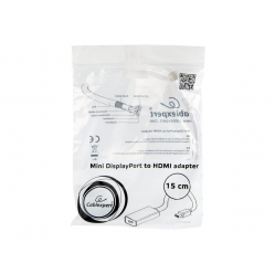 GEMBIRD adapter Mini Displayport(M) -> HDMI(F), bialy