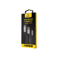 Kabel GEMBIRD A-HDMIM-DPM-01 aktywny HDMI 4K / DisplayPort 2m czarny