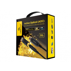 Kabel GEMBIRD Aktywny optyczny High Speed HDMI z Ethernetem AOC Premium Series 30m