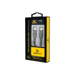 Kabel GEMBIRD CC-HDMIL-1.8M High speed HDMI Ethernet Select Series 1.8 m