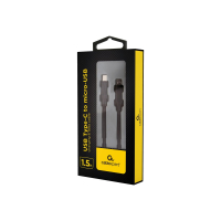 Kabel GEMBIRD CC-USB2-CMMBM-1.5M USB-C do micro-USB do ladowania i transmisji danych 1.5m