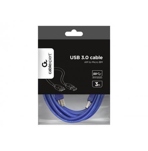 Kabel GEMBIRD CCP-MUSB3-AMBM-10 AM-Micro USB 3.0 3m