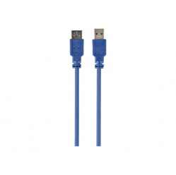 Kabel GEMBIRD CCP-USB3-AMAF-0.15M AM-AF przedluzacz USB 3.0 0.15m