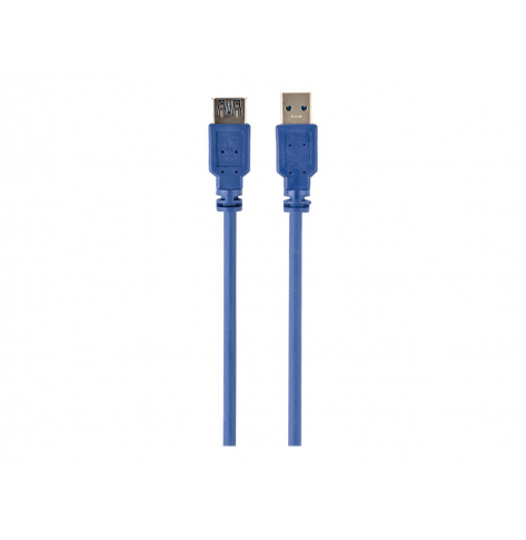 Kabel GEMBIRD CCP-USB3-AMAF-0.15M AM-AF przedluzacz USB 3.0 0.15m