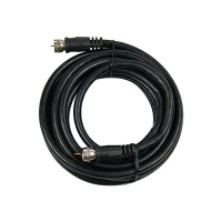 Kabel GEMBIRD CCV-RG6-1.5M antenowy koncentryczny TV/SAT RG6 F M/M, 1.5M, czarny