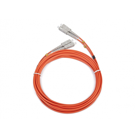 Kabel GEMBIRD CFO-SCSC-OM2-5M sieciowy - OM2 50/125 SC 5m
