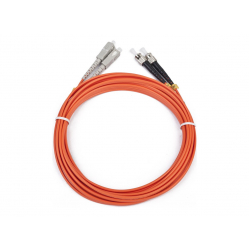 Kabel GEMBIRD CFO-STSC-OM2-1M sieciowy - OM2 50/125 SC ST 1m