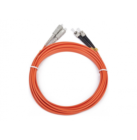 Kabel GEMBIRD CFO-STSC-OM2-5M sieciowy - OM2 50/125 SC ST 5m