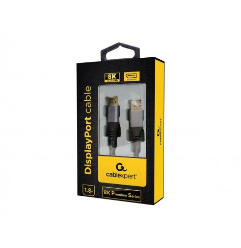 Kabel GEMBIRD DisplayPort 8K premium series 1.8m