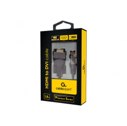 Kabel GEMBIRD HDMI to DVI Premium Series 1.8m