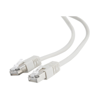 Kabel GEMBIRD krosowy - CAT 5e RJ45 oslonka zalewana FTP 0.25m szary