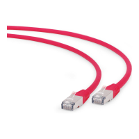 Kabel GEMBIRD krosowy - CAT 6a SFTP LSZH 20m czerwony