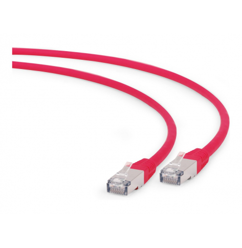 Kabel GEMBIRD krosowy - CAT 6a SFTP LSZH 30m czerwony