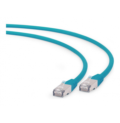 Kabel GEMBIRD krosowy - CAT 6a SFTP LSZH 30m zielony