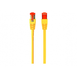 Kabel GEMBIRD krosowy - CAT 6a SFTP LSZH 30m żółty