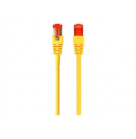 Kabel GEMBIRD krosowy - CAT 6a SFTP LSZH 30m żółty