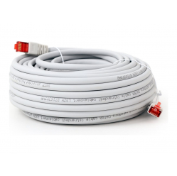 Kabel GEMBIRD krosowy - CAT 6a SFTP LSZH 45m szary