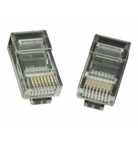 GEMBIRD LC-8P8C-001/100 wtyk sieciowy RJ45 (100 sztuk) kat. 5e, 8P8C, 30U, do drut
