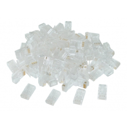 GEMBIRD LC-8P8C-002/10 wtyk sieciowy RJ45 (10 sztuk) kat. 6, 8P8C, 30U, do drut