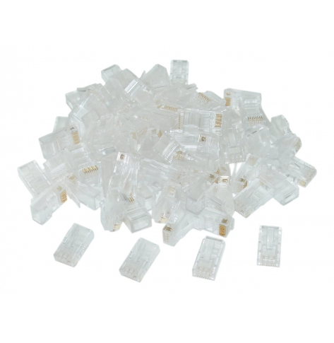 GEMBIRD LC-8P8C-002/10 wtyk sieciowy RJ45 (10 sztuk) kat. 6, 8P8C, 30U, do drut