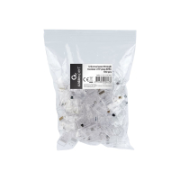 Wtyk sieciowy GEMBIRD LC-PTU-01/100 RJ45 (100 sztuk) przelotowy UTP, 8P8C, do drut