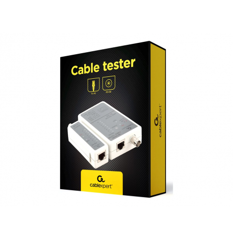GEMBIRD NCT-1 diodowy tester kabli RJ-45 & RG-58
