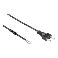 Kabel GEMBIRD PC-184F zasilający CEE7/16, VDE bez końcówek 1.5m