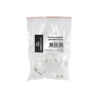 Wtyk sieciowy GEMBIRD PLUG3UP6/10 RJ45 (10 sztuk) UTP, kat. 5e, 8P8C, 6u, do drut