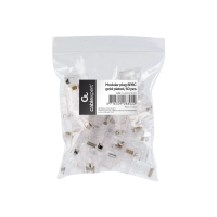 Wtyk sieciowy GEMBIRD PLUG3UP6/50 RJ45 (50 sztuk) UTP, kat. 5e, 8P8C, 6u, do drut