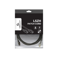 Kabel GEMBIRD PP8-LSZHCU-BK-3M krosowy - CAT 8 S/FTP SZH 3m czarny