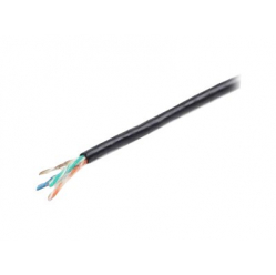Kabel GEMBIRD UPC-5051GE-SO-OUT Zwój kabla - CAT 5e UTP CU, 305m czarny