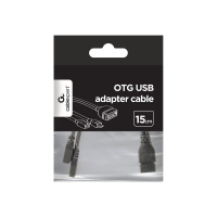 Kabel GEMBIRD USB 2.0 OTG AF -> USB micro BM + USB micro BF (zasilanie)