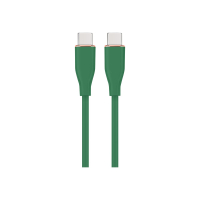 Kabel GEMBIRD USB Typ-C Power Delivery PD ladowanie i transmisja danych 60W oplot silikonowy 1.5m kolor zielony