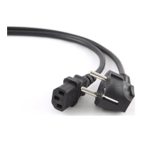 Kabel GEMBIRD zasilajacy komputerowy Euro/IEC C13 1m
