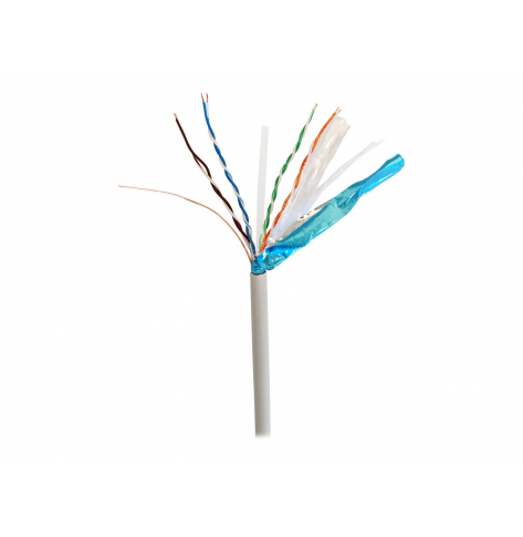 Kabel GEMBIRD Zwój kabla - CAT 6 FTP 305m CCA szary