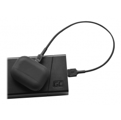 Kabel GREEN CELL 3x GC Ray USB - Lightning 30cm 120cm 200cm white LED backlight