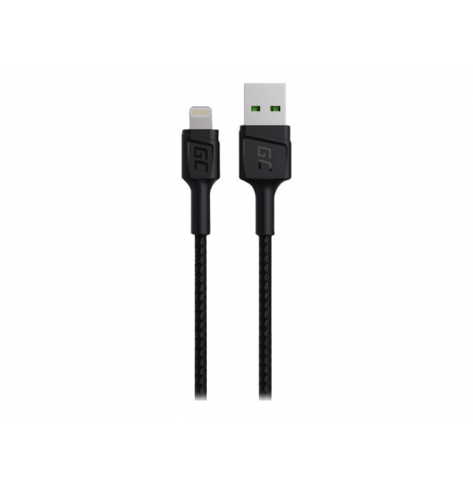 Kabel GREENCELL GC PowerStream USB-A - Lightning 30cm Apple 2.4A