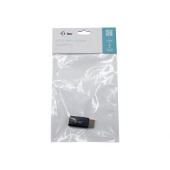 I-TEC adapter DisplayPort to HDMI 4K / 60 Hz gold-plated DP connector