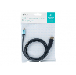 Kabel I-TEC USB C DisplayPort Adapter 4K 60 Hz 200cm Thunderbolt 3
