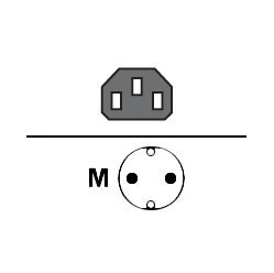 Kabel IBM 39Y7917 zasilający Lenovo 2.8m, 10A/230V, C13 to CEE7-VII (Europe)