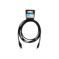 Kabel IBOX IKU2D18 USB do drukarki 1,8m czarny