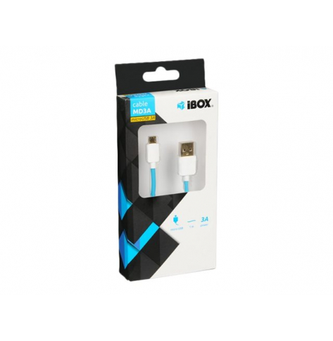 Kabel IBOX microUSB data + power 1m