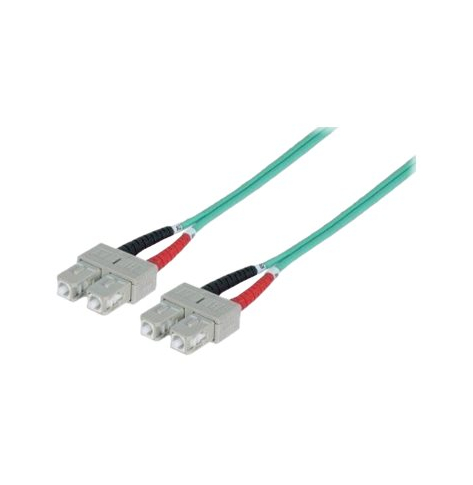 Kabel INTELLINET 304031 sieciowy - OM3 50/125 1m niebieski