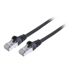 Kabel INTELLINET 313858 krosowy RJ45 Cat.6A S/FTP PIMF 1m czarny