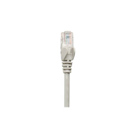 Kabel INTELLINET 318921 krosowy RJ45. kat. 5e UTP. 1m szary