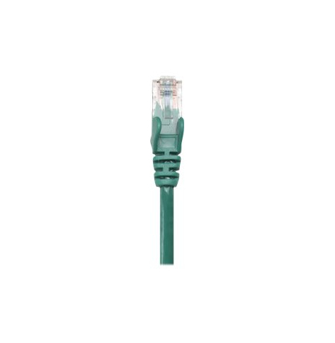 Kabel INTELLINET 318945 krosowy RJ45. kat. 5e UTP. 1m zielony
