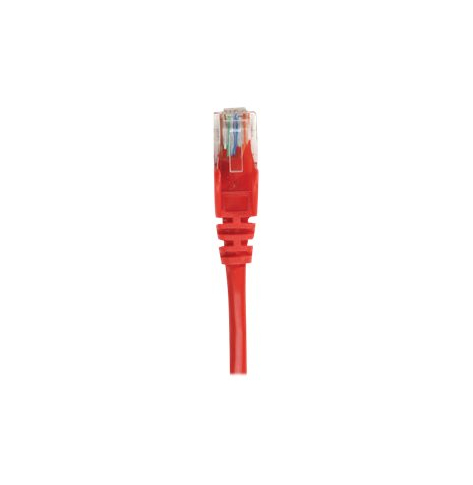 Kabel INTELLINET 318952 krosowy RJ45. kat. 5e UTP. 1m czerwony